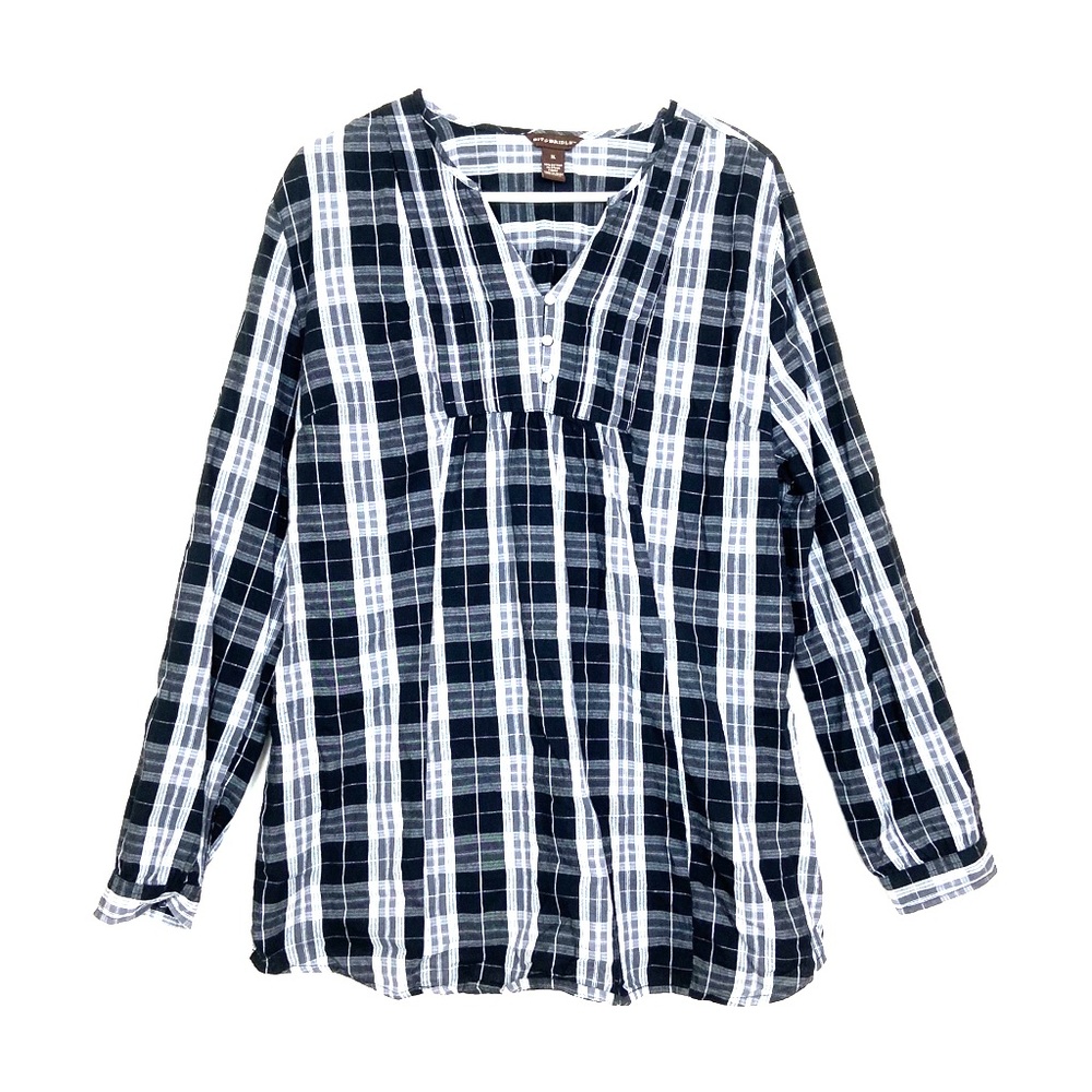 Bit & Bridle long sleeve light weight blouse